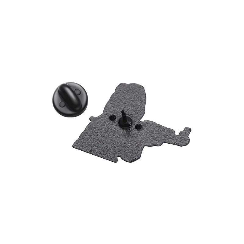 Frog And Gun Enamel Pin Cute Animal Brooch Custom Design Lapel Badge Jewelry Gift for Friends