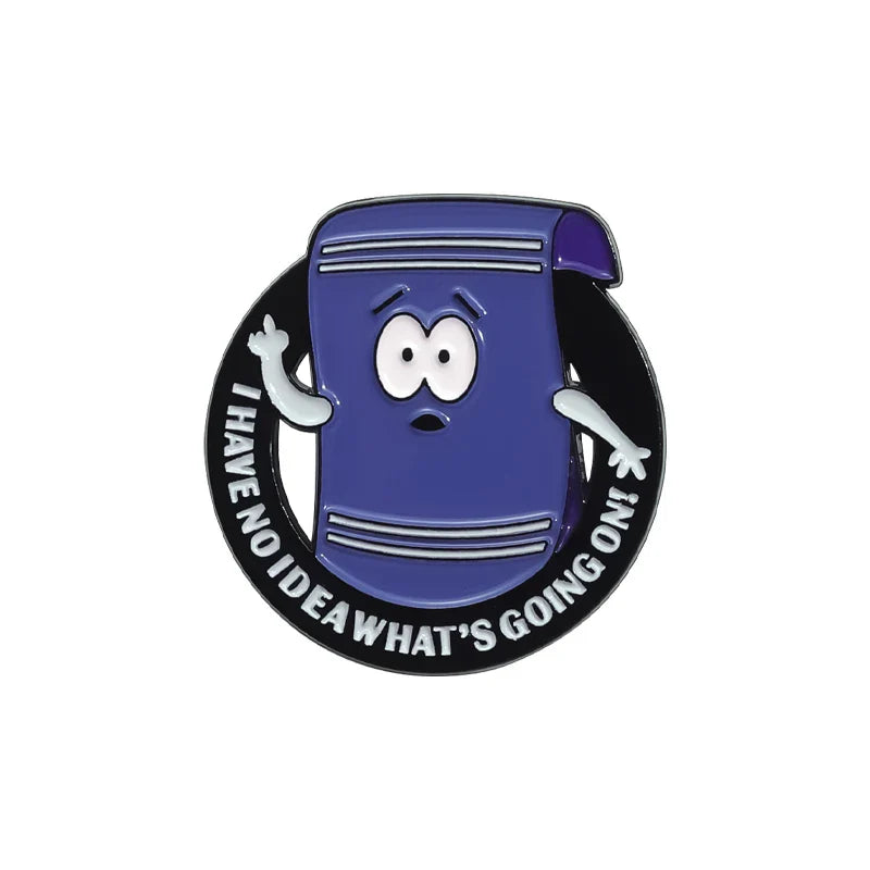 Comedy Cartoon Anime Enamel Pins Custom Funny Jewelry Gift for Friends