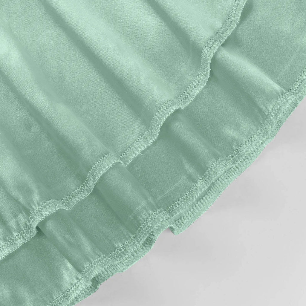 Backless Satin Party Dress With Cowl Neck Spaghetti Straps