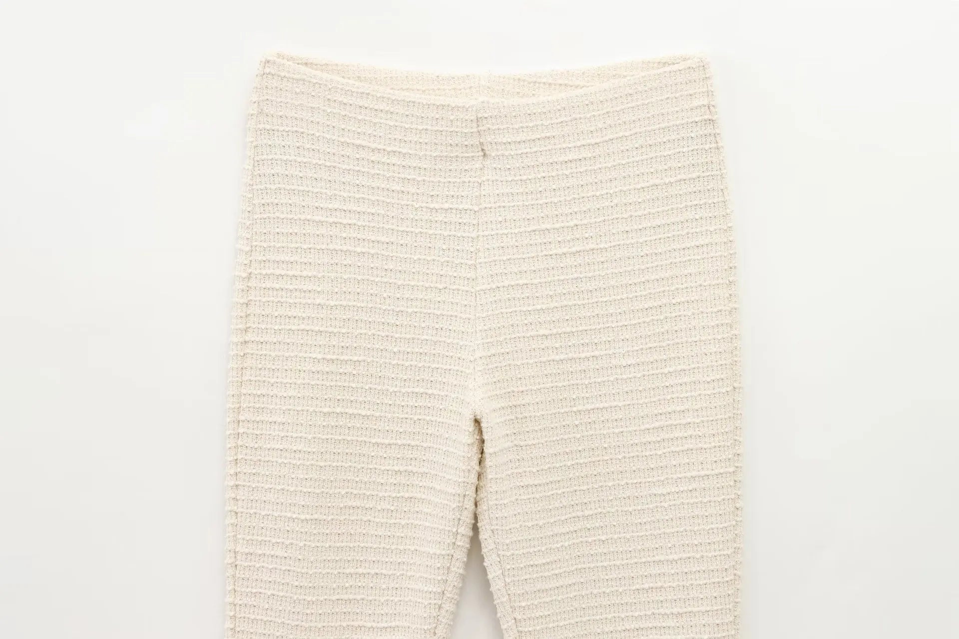 Women's Casual Chic Bow Top and Flared Pants Suit Set for Spring and Summer