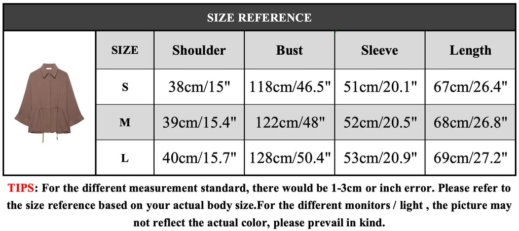 Women Camel Safari Style Flowing Shirt with Drawstring Waist Wide Sleeves and Turn-up Cuffs Casual Blouse for Holiday and Everyday Wear