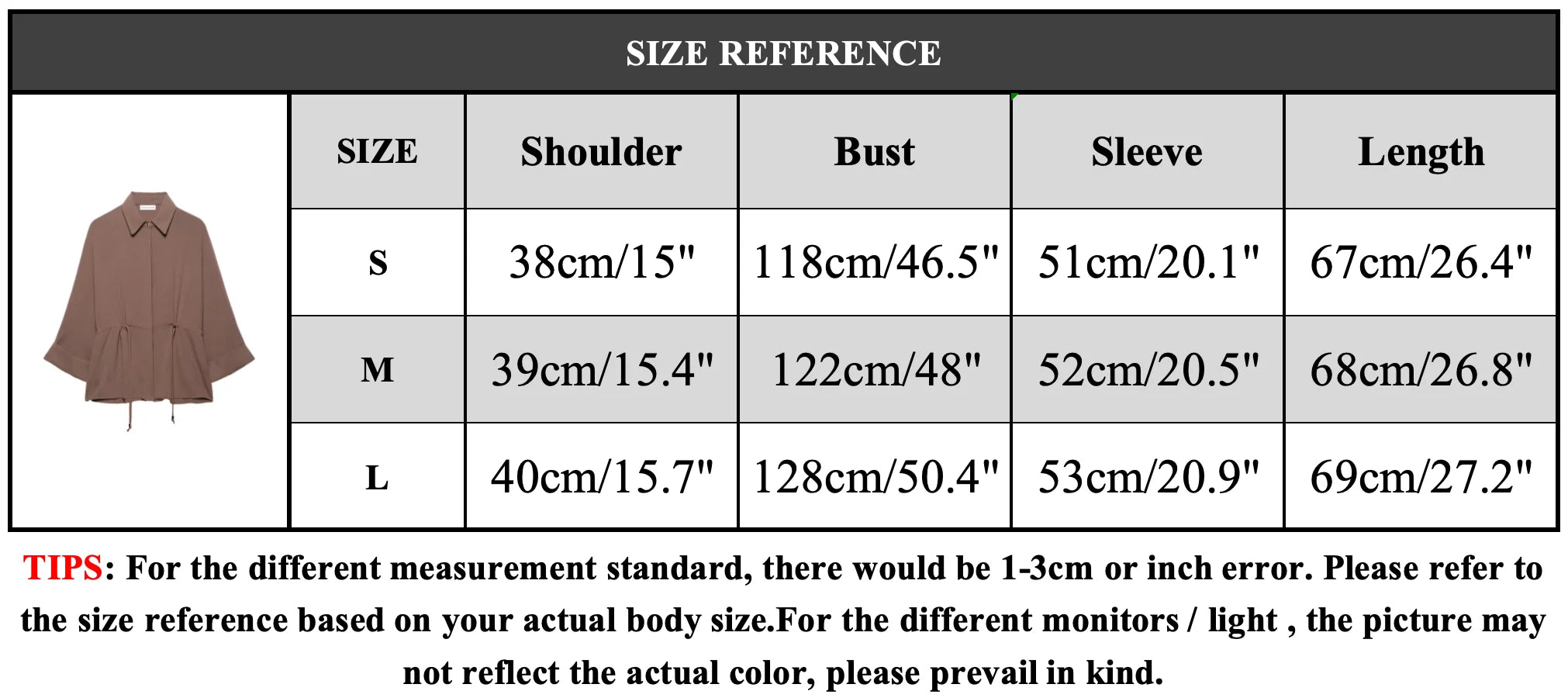 Women Camel Safari Style Flowing Shirt with Drawstring Waist Wide Sleeves and Turn-up Cuffs Casual Blouse for Holiday and Everyday Wear