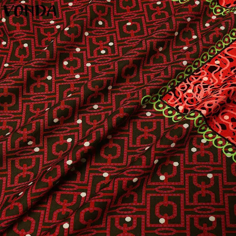 Bohemian Printed Maxi Dress With Bat Wing Sleeves For Party