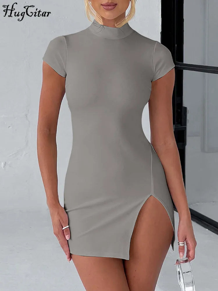 Backless Lace Up Bodycon Mini Dress For Women Clubwear