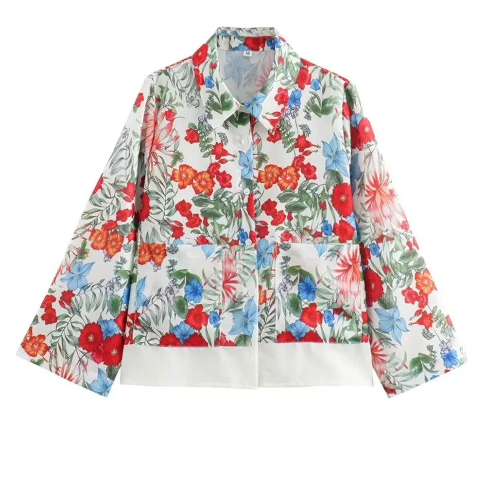 Linen Single-Breasted Long-Sleeved Shirt and Pant Suit for Women Fashionable and Stylish Office Attire