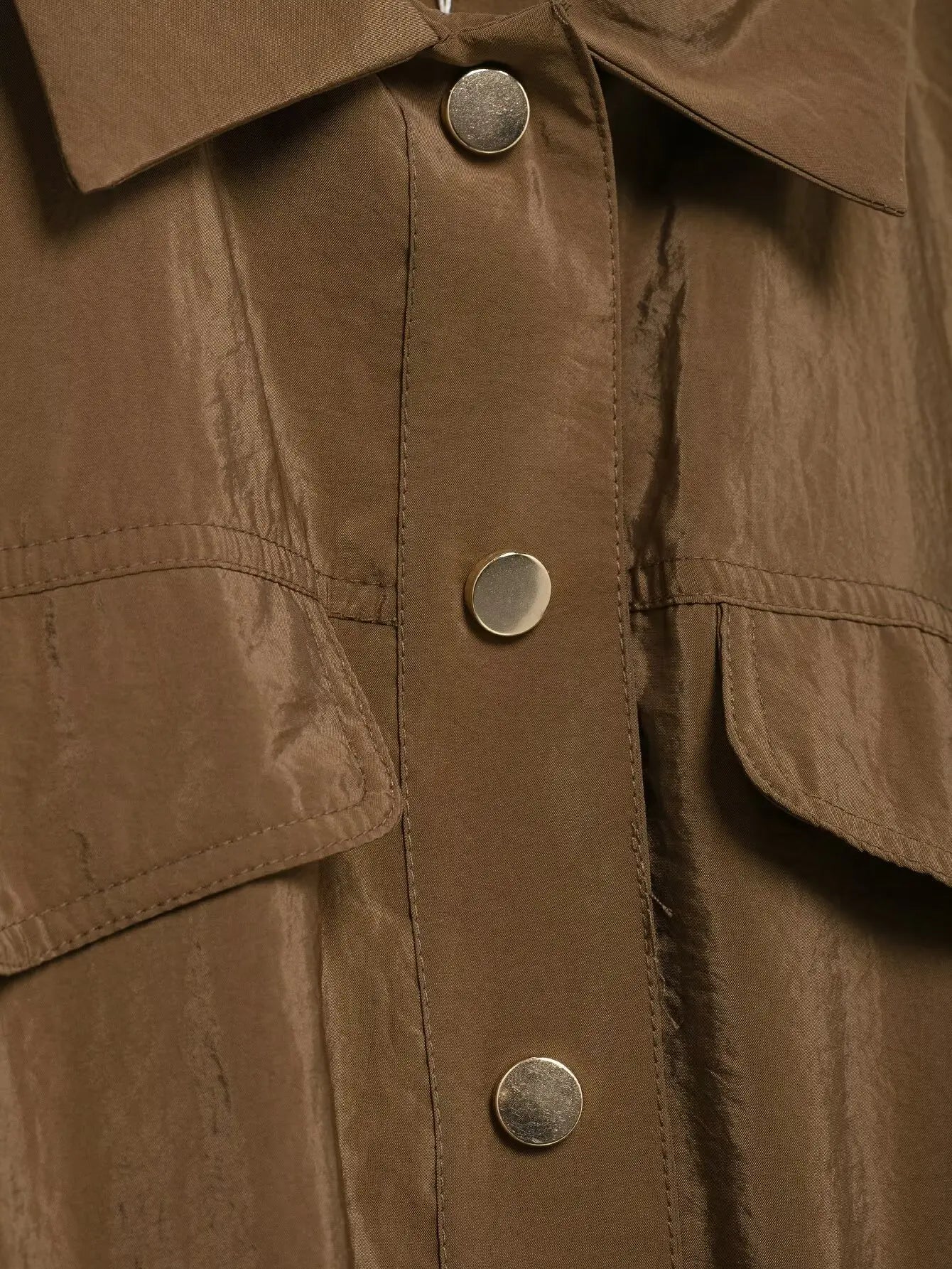 Women's Chic Pleated Tops and Trousers Set with Lapel Long Sleeves and High Waist Pants for Spring Summer Fashion