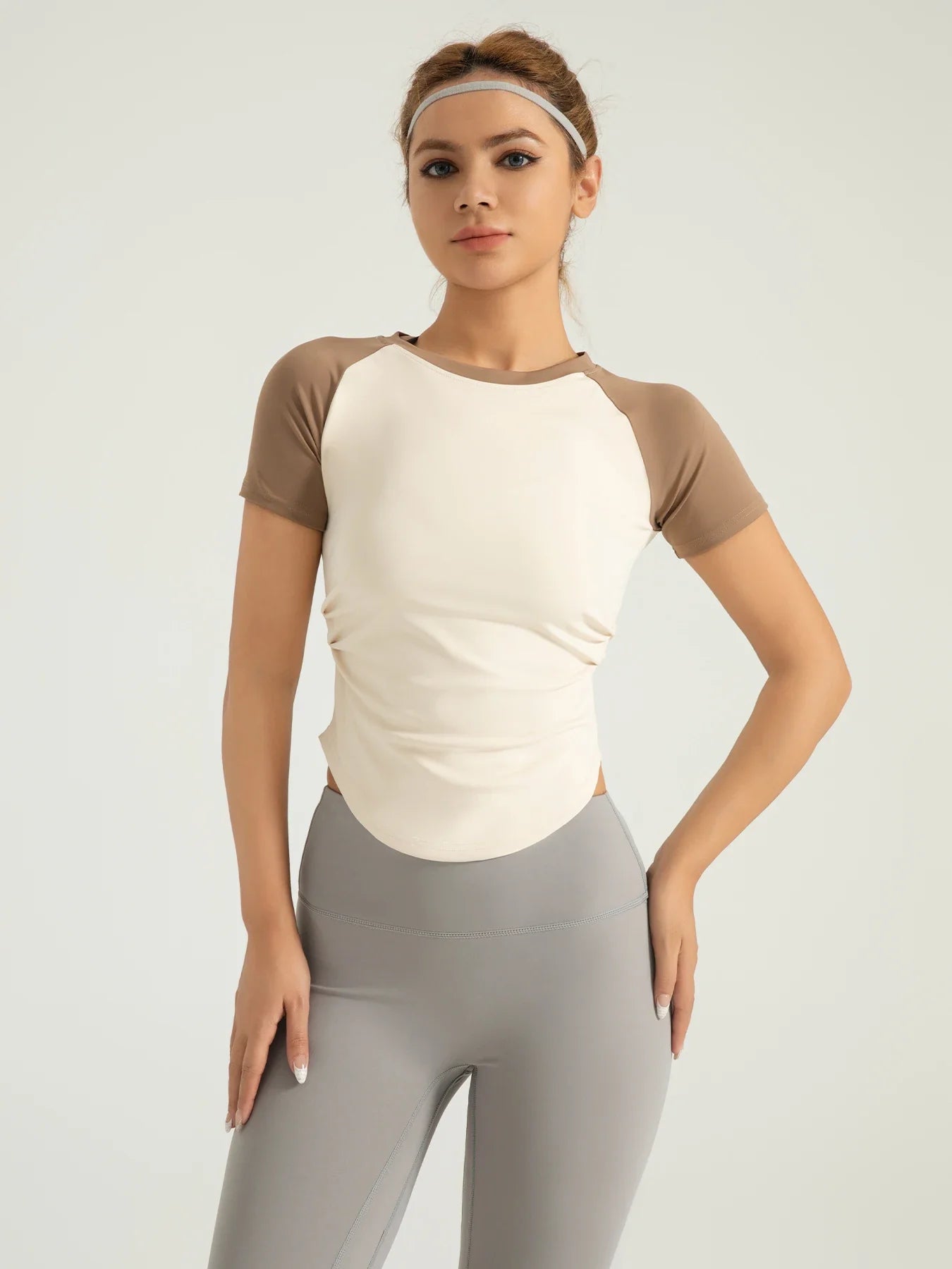 Women's Quick-Dry Compression Fit Running Tee | Breathable Short Sleeve Athletic T-Shirt for Yoga and Workout