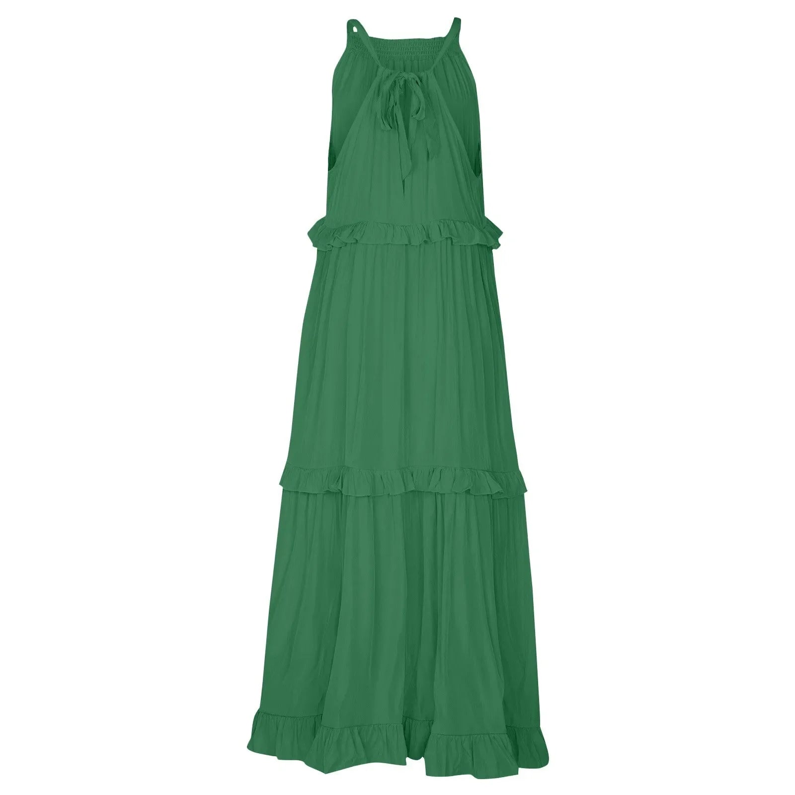 Women Summer Maxi Dress Lightweight Beach Swing Dress