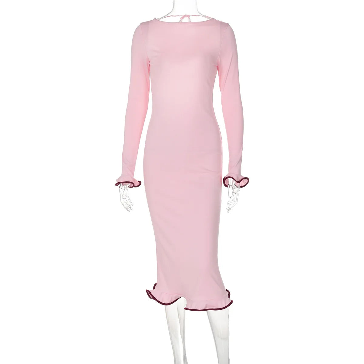 Sexy Tube Top Sleeveless Long Dress For Women Eveningwear