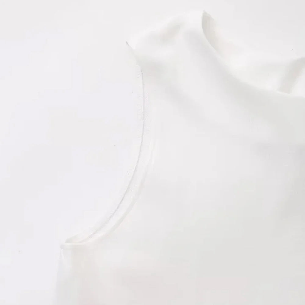 Women Casual Two Piece Set with Sleeveless Tank Top and Wide Leg Pants