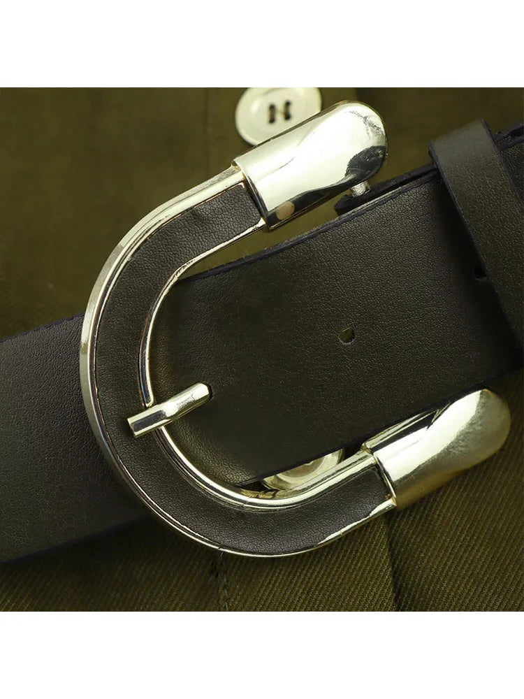 Women Summer Solid Midi Dress Belted Short Sleeve Elegance