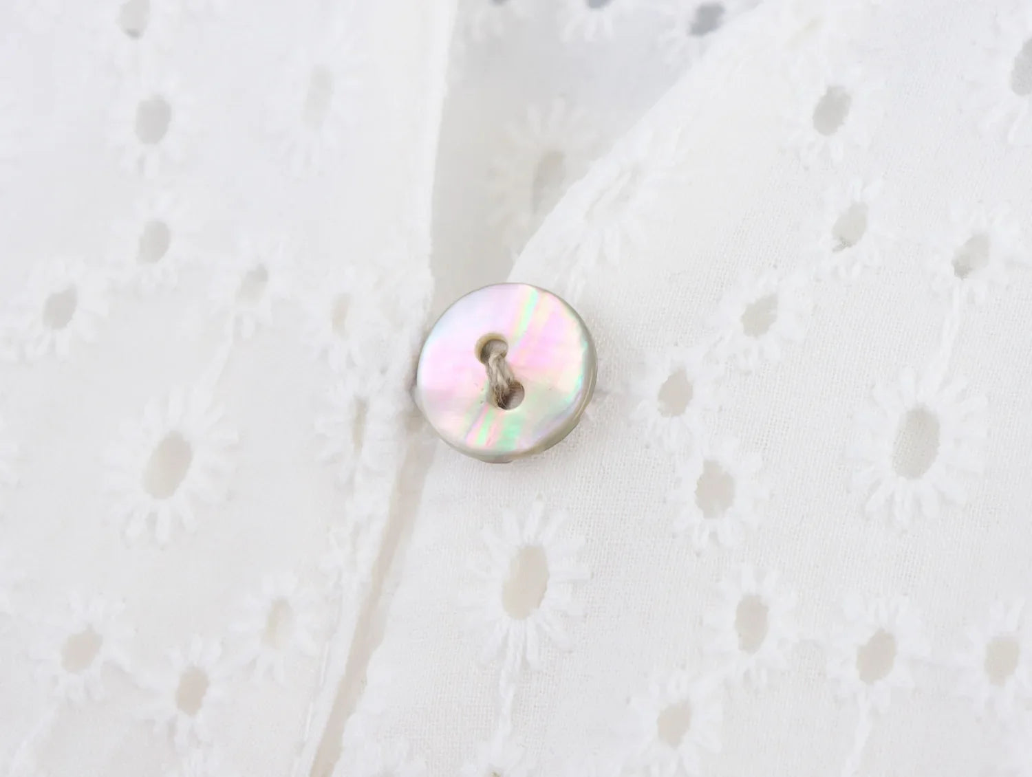 Womens Hollow Embroidery V Neck Lantern Sleeve Mini Dress