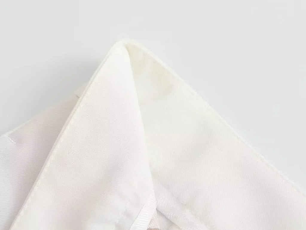 Casual Solid V Neck Sleeveless Vest and Wide Leg Pants Set for Elegant Summer Style