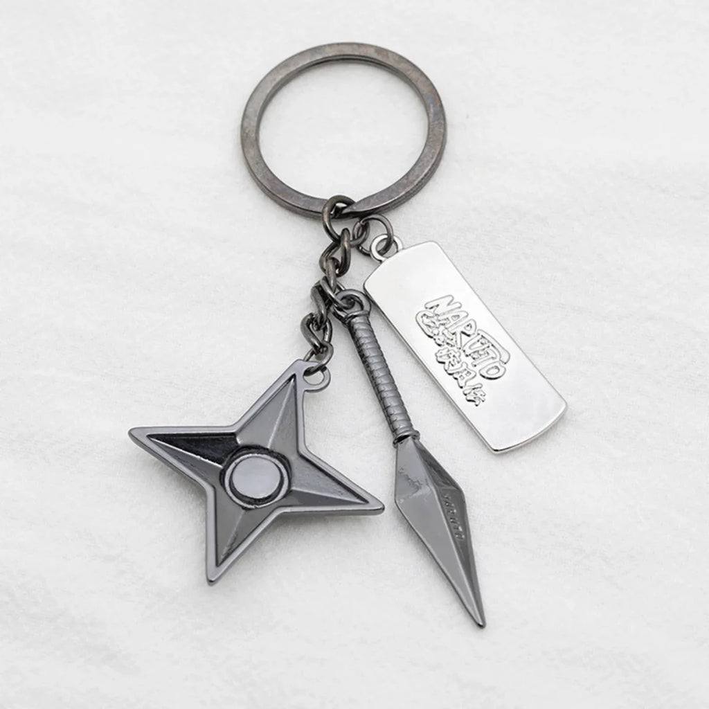 Anime Metal Keychain Cartoon Keychain Holder for Kids Gift