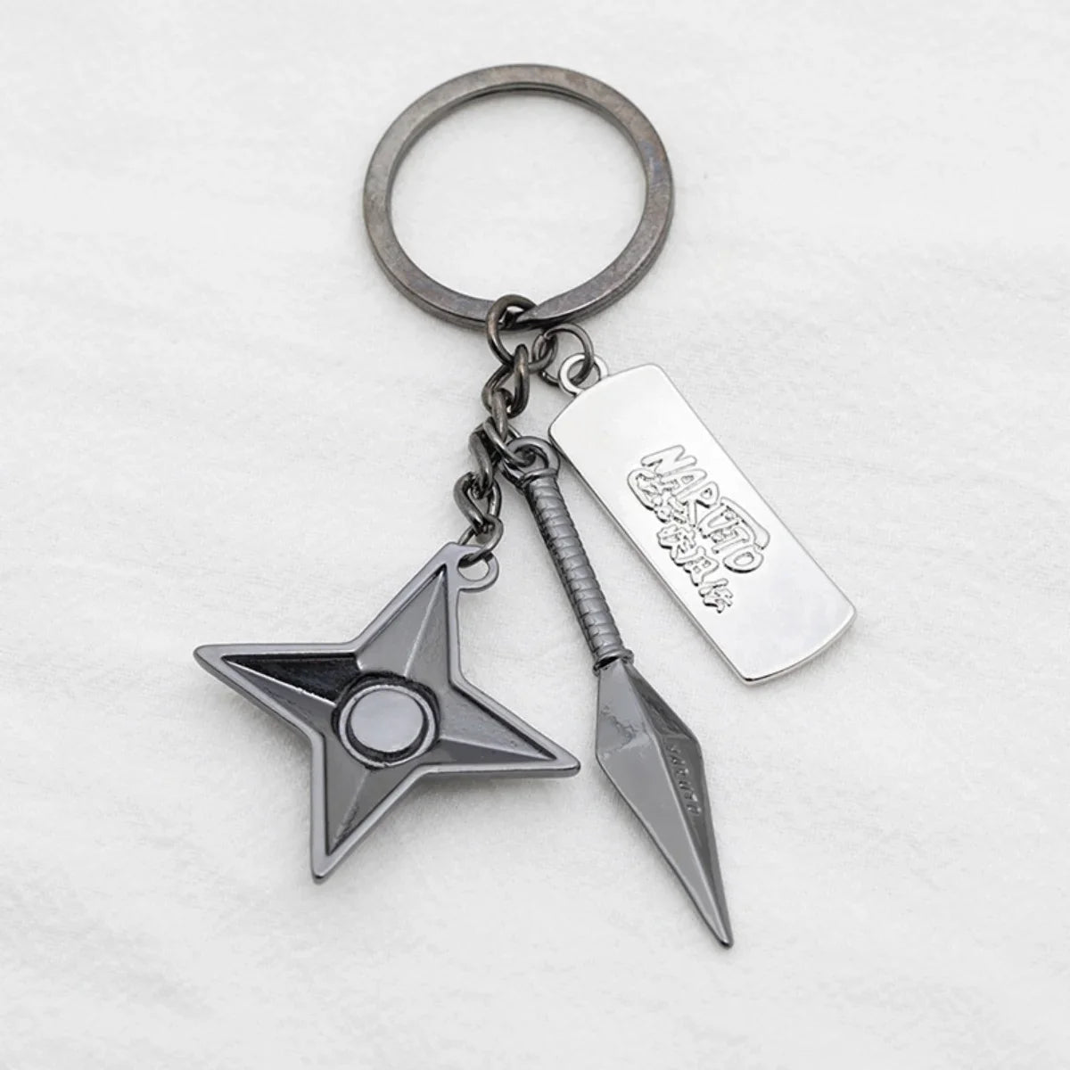 Anime Metal Keychain Cartoon Keychain Holder for Kids Gift