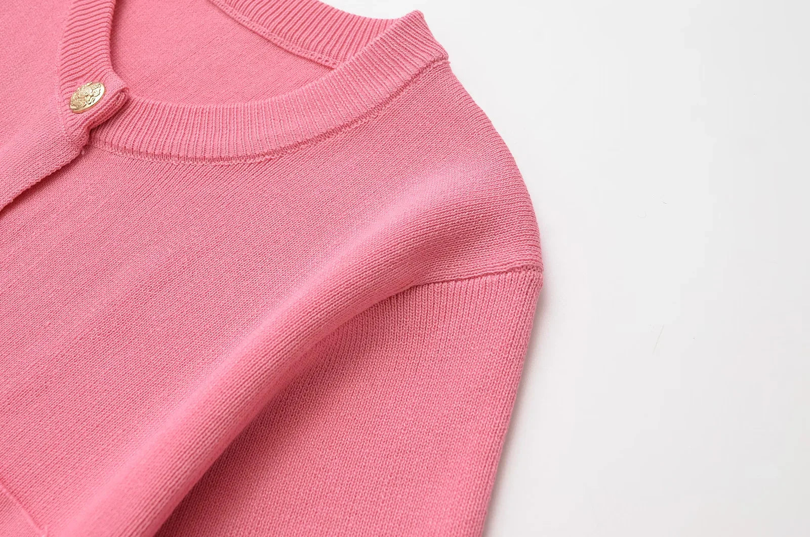 Knitted Pocket Dress For Women Short Sleeve Summer Casual