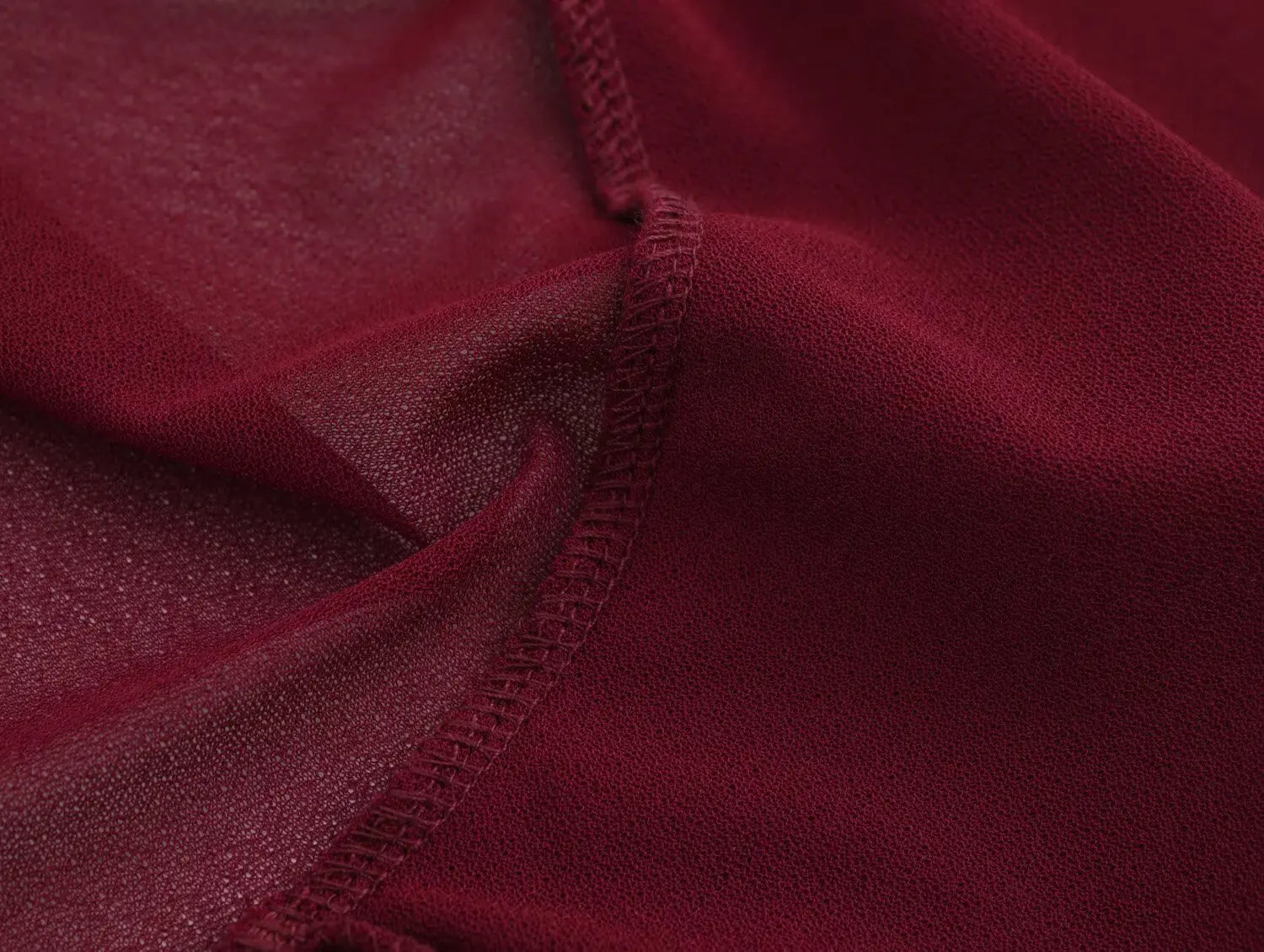 Elegant Women Blouse with Stand Up Collar Ruffle Edge Decoration and Folded Sleeve Detail Chic Shirt Top