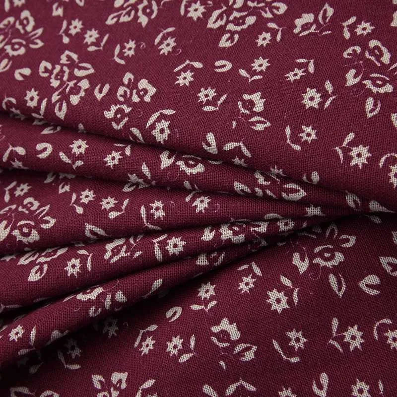 Floral Print Maxi Dress With Long Sleeves O Neck Boho Style