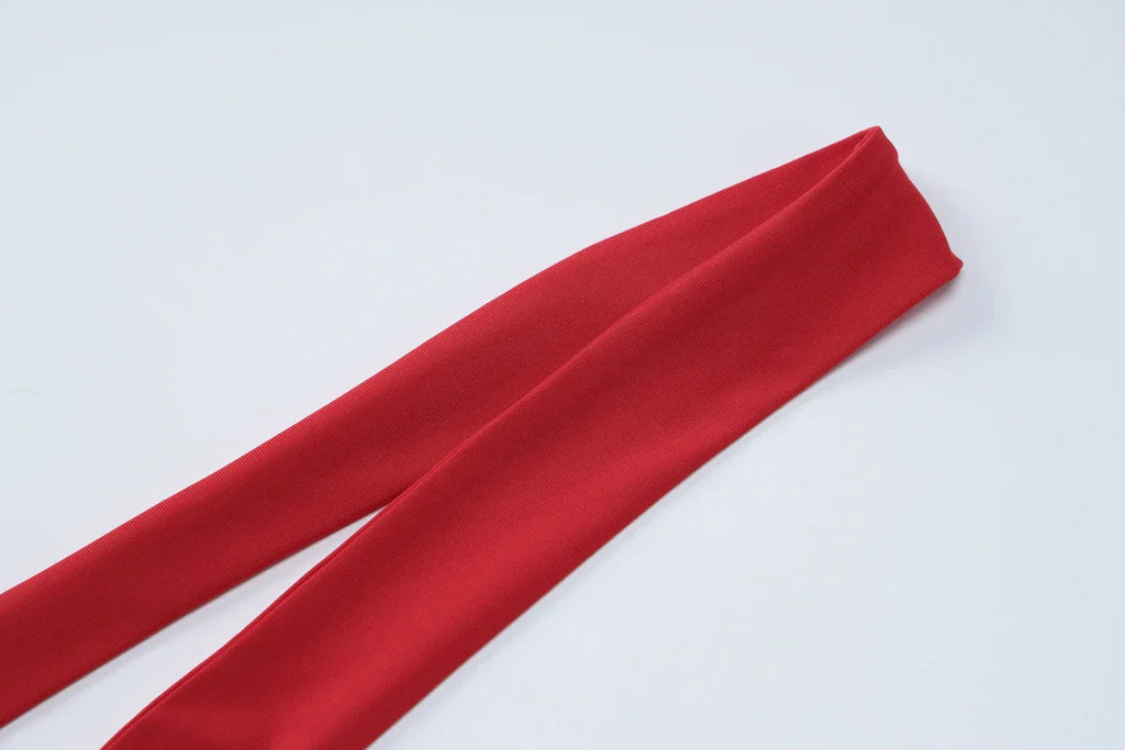 Solid Slash Neck Sleeveless Bodycon Mini Dress For Summer