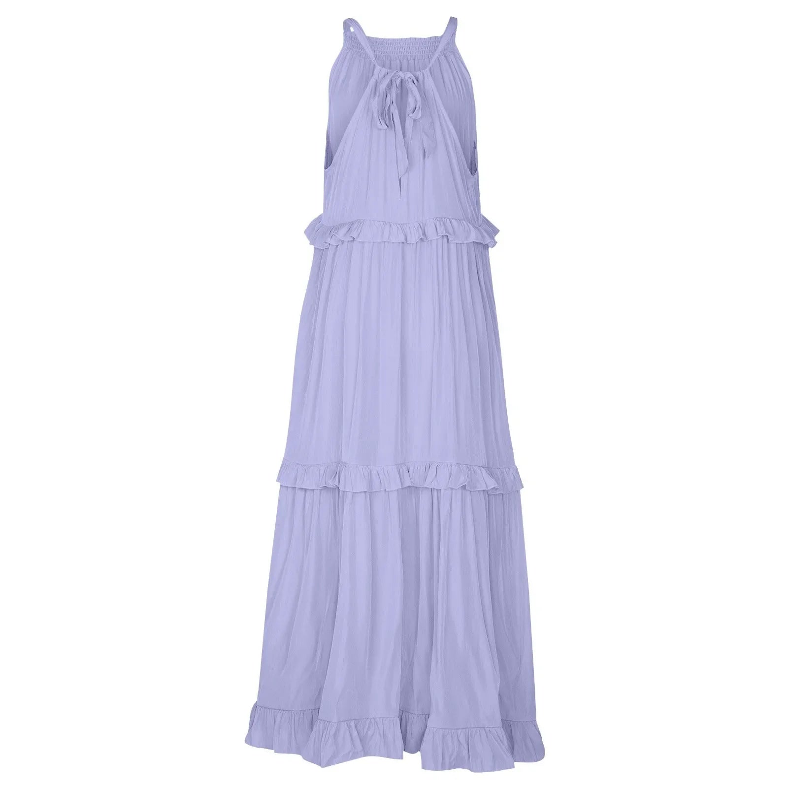 Women Summer Maxi Dress Lightweight Beach Swing Dress