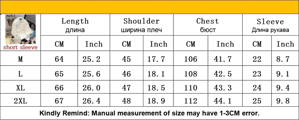 Women Short Sleeve Lapel Shirt Hollow Out Patchwork Blouse Loose Waist Casual Chic Poly Blusa