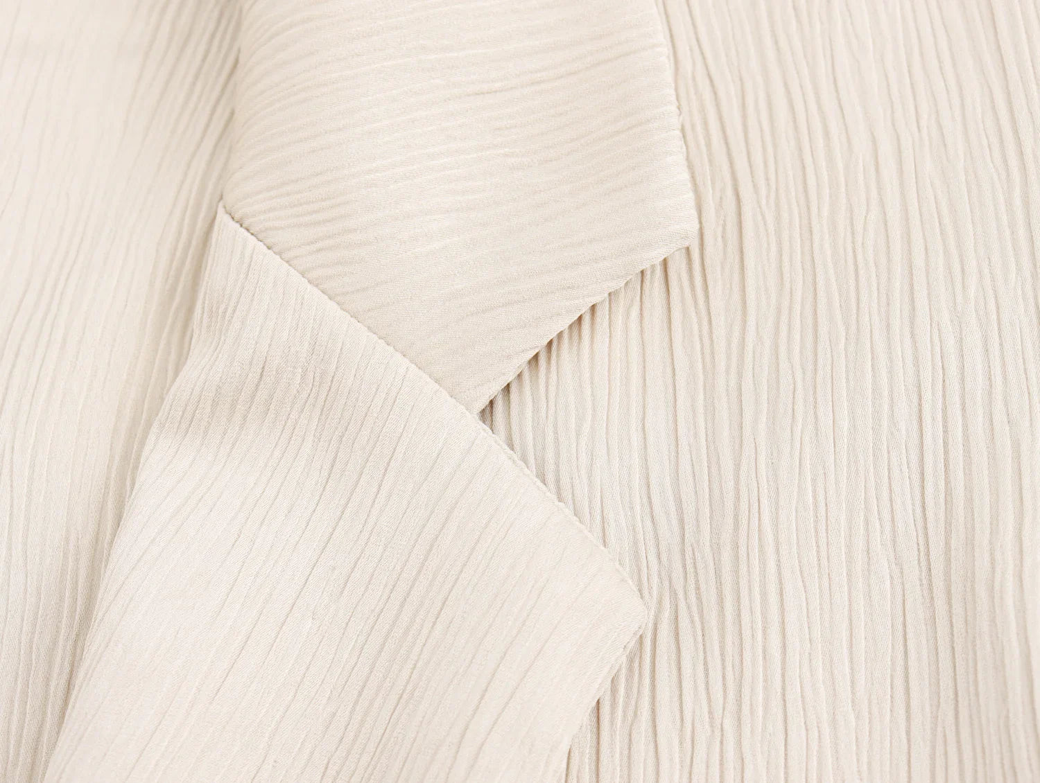 Autumn Women's Fashionable Wrinkled Suit Jacket and Casual Pants Set