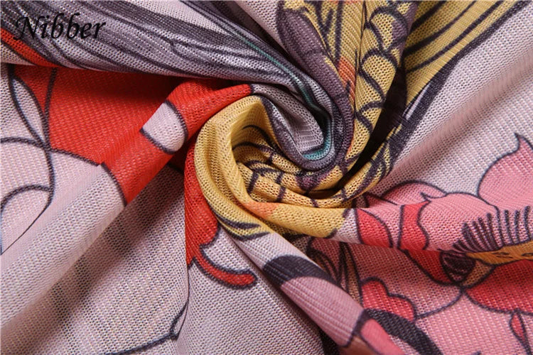 See Through Backless Dragon Print Jumpsuit for Women Short Sleeve Slim Stretch Fitness Workout Overalls Clubwear