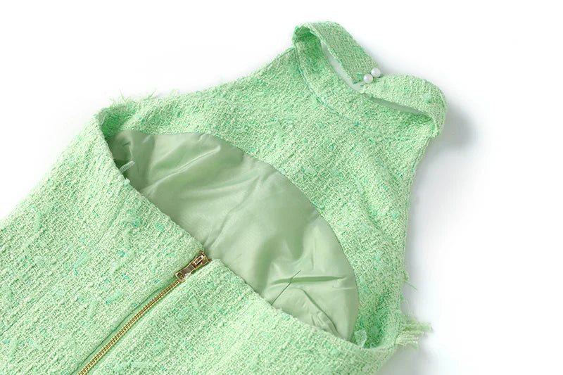 Rhinestone Sequin Halter Backless Party Sexy Mini Dress