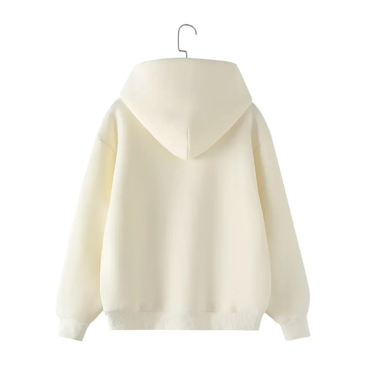 Chic Solid Hoodie and Wide Leg Trouser Set for Women with Elastic Waist and Lace-Up Detail Perfect for Casual and Commute Wear