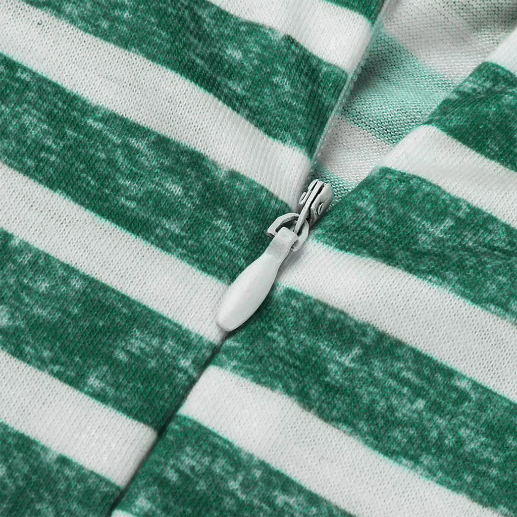 Elegant Sleeveless Striped Jumpsuit for Women Wide Leg Belted Romper Loose Fit Overalls Trousers