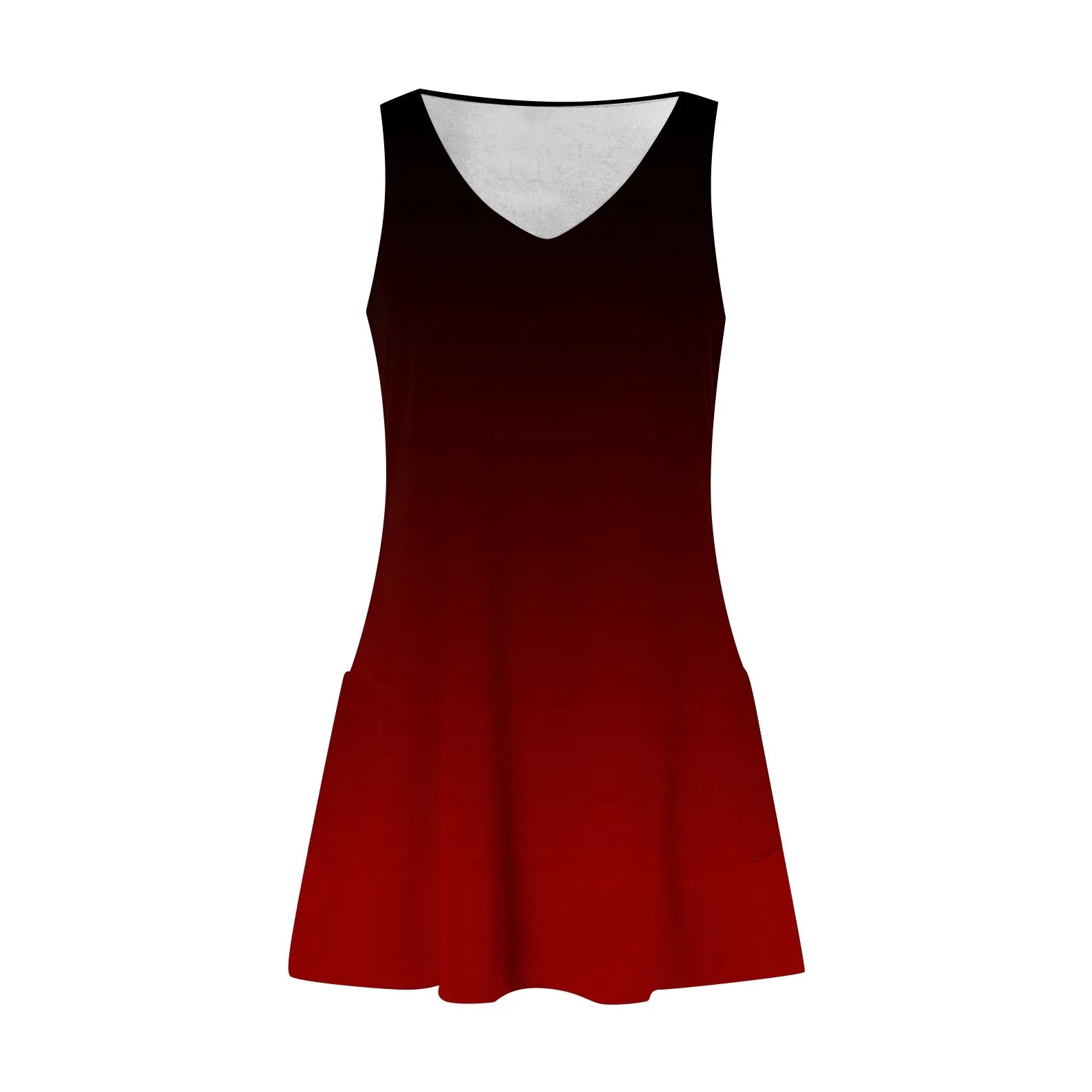 Boho Floral Sundress With Pockets For Women Tank Dress