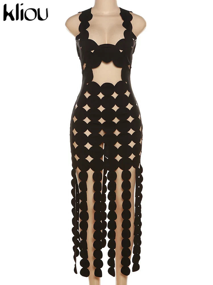 Cutout Mini Dress For Women Backless Sexy Party Club Attire