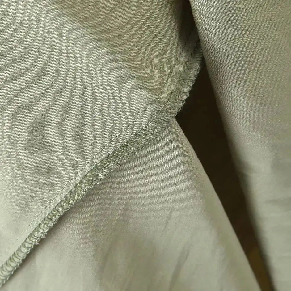 Hollow Out Spaghetti Strap Midi Dress High Waist A Line