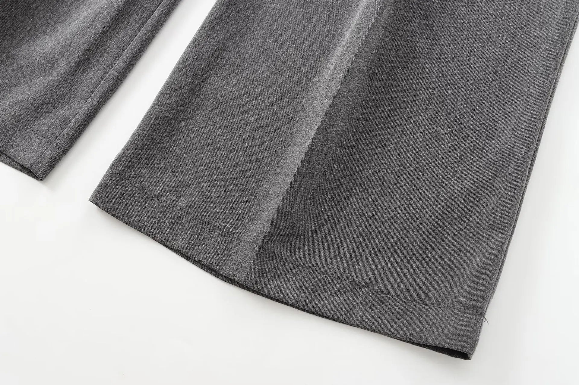 Women Slim-Fit Suit Vest and Trousers Set Vintage V-Neck Sleeveless Chic Summer Outfit