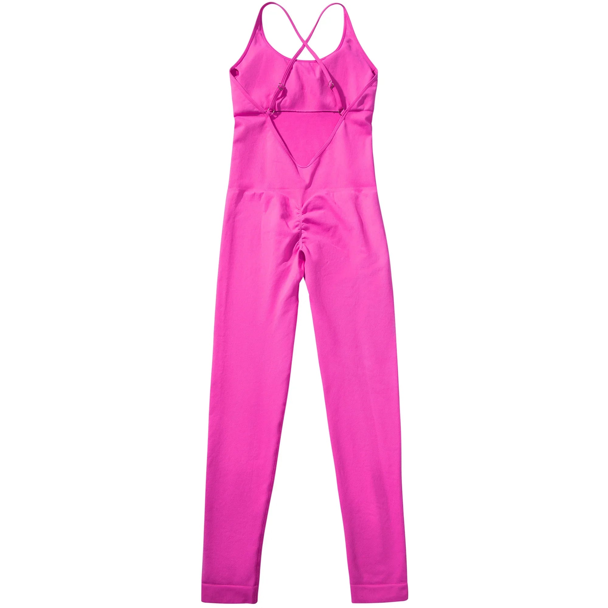 Solid Sexy Sleeveless Jumpsuit for Women Summer Backless Bodycon Romper Casual Playsuit Trendy Sportswear Streetwear