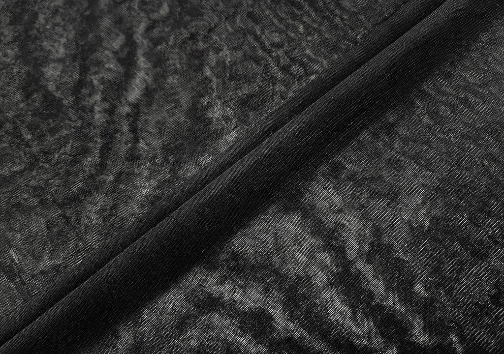 Black Mesh Beach Cover Up Dress For Women See Through