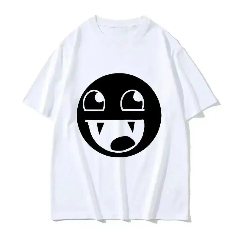 Funny Domo Kun Meme T Shirt for Women Casual Summer O Neck High Quality Oversized Tee