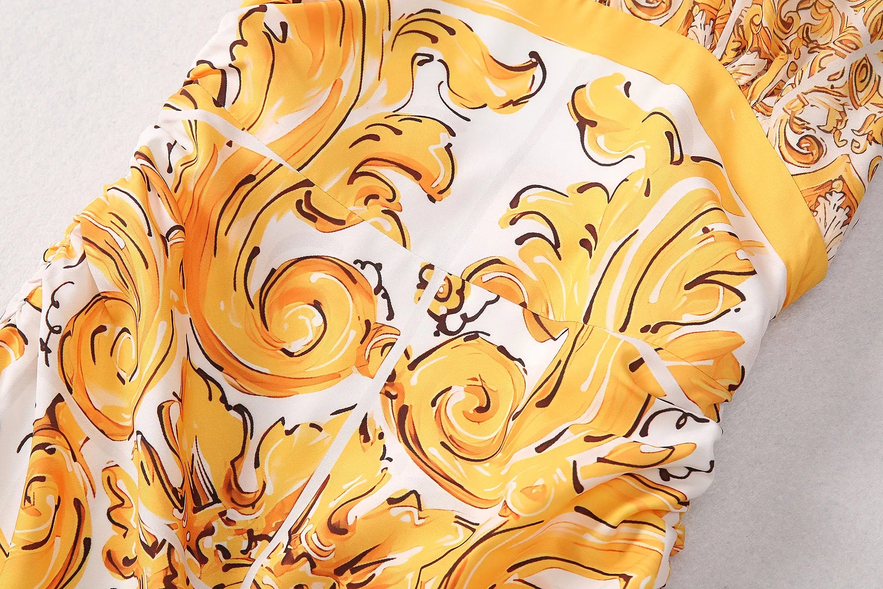 Summer Halter Backless Printed Luxury Dress Sleeveless