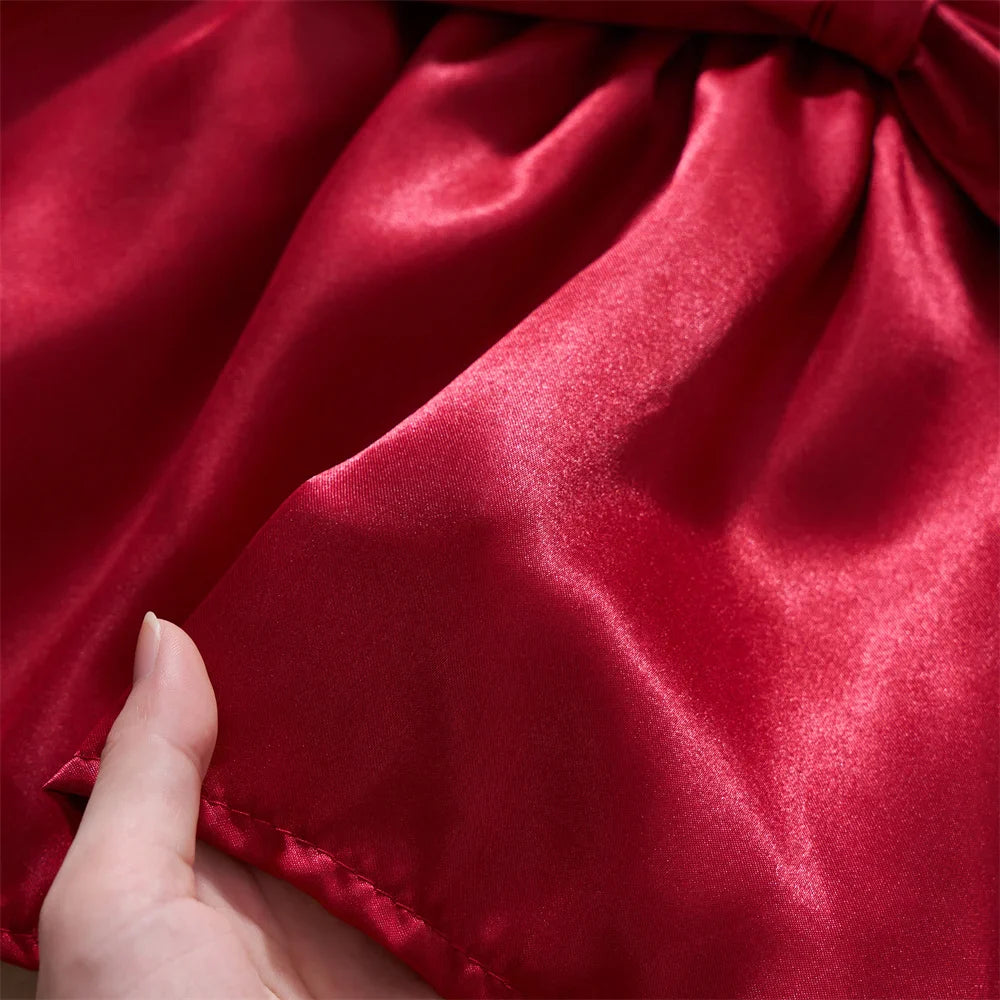 Chiffon Hotsweet Women's Secret Lingerie Set V-Neck Slim Crop Top with Pleated Mini Skirt Erotic Nightwear Ensemble