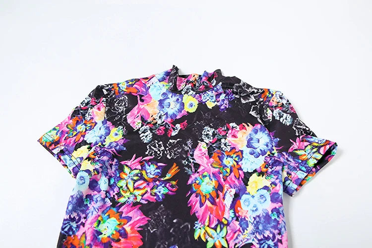 Women's Backless Peach Buttocks Jumpsuit Sporty Shorts Sleeve Casual Fitness Workout Overalls for Summer Street Activity