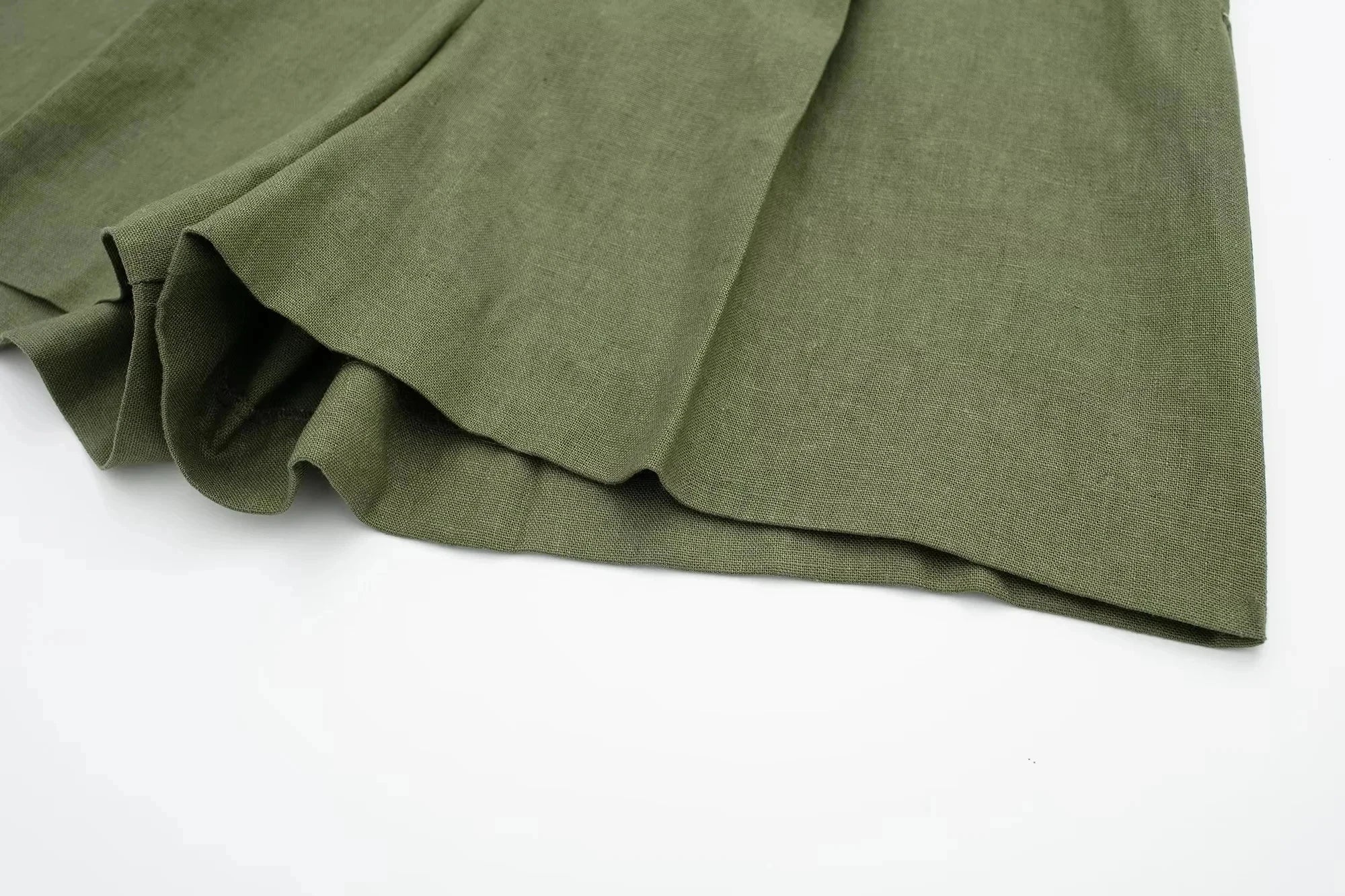 Casual Linen Sleeveless V-Neck Vest for Women Single Breasted Office Fashion Lightweight Linen Top