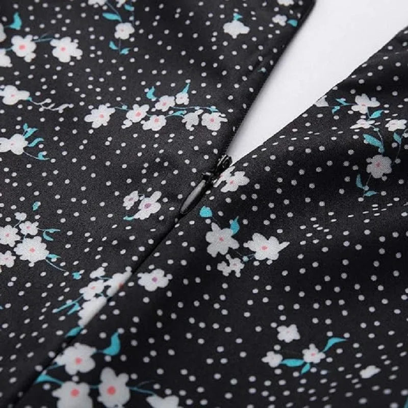 Floral Mini Dress With Short Sleeves For Summer Outfit