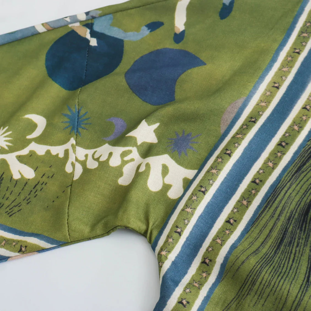 Sexy Long Sleeve Zippered Printed Asymmetric Dress For Women