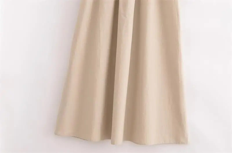 Chic Slim O Neck Womens Summer Dress Elegant Long Style