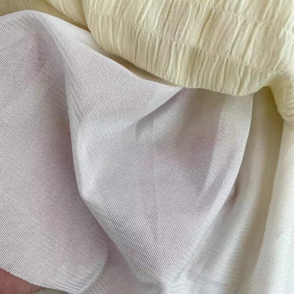 Ruffled Off Shoulder Dress Chiffon Beach Summer Fashion