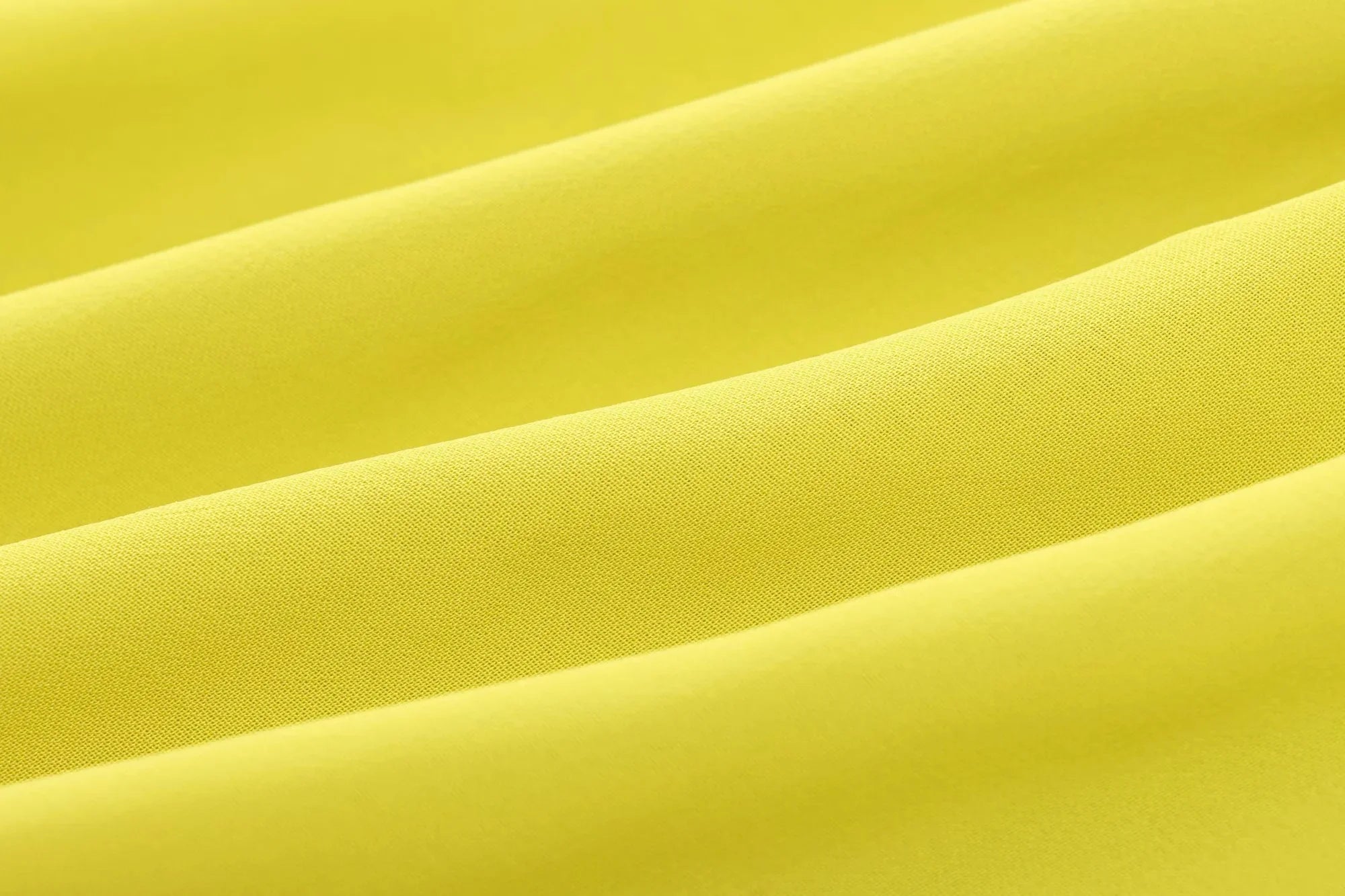 Yellow Chiffon Loose Fit Long Sleeve Shirt for Women with Bow Tie and Button Detail Casual Office Blouse