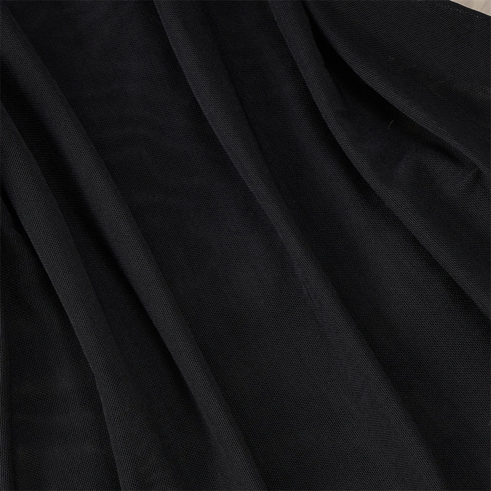 Backless Mesh Nightgown With Cross Strap Nightdress