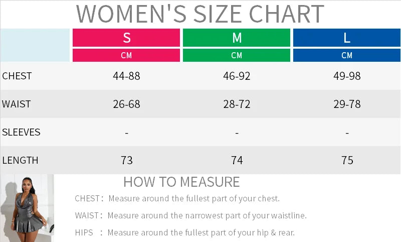 Metallic V Neck Backless Pleated Mini Dress For Women