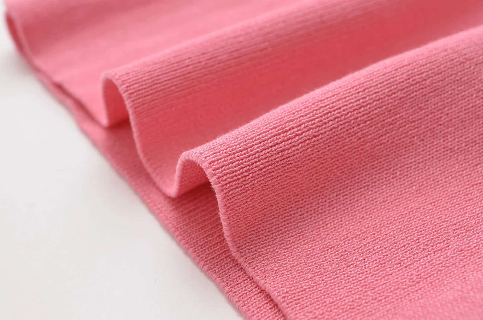 Knitted Pocket Dress For Women Short Sleeve Summer Casual