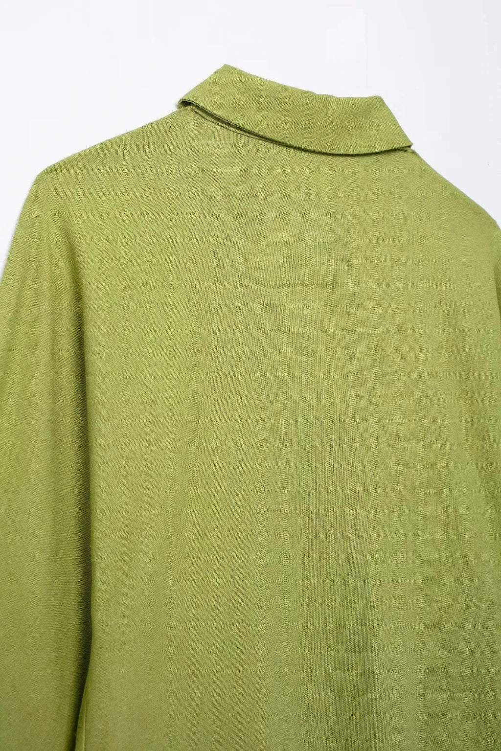 Casual Women's Solid Pant Set with Long Sleeve Blouse and Elastic Waist Trousers Fashion Streetwear Outfit